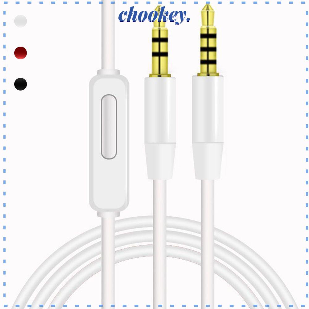 CHOOKEY Dây Cáp Âm Thanh 1.2m Kèm Mic Chuyên Dụng Cho Xe Hơi