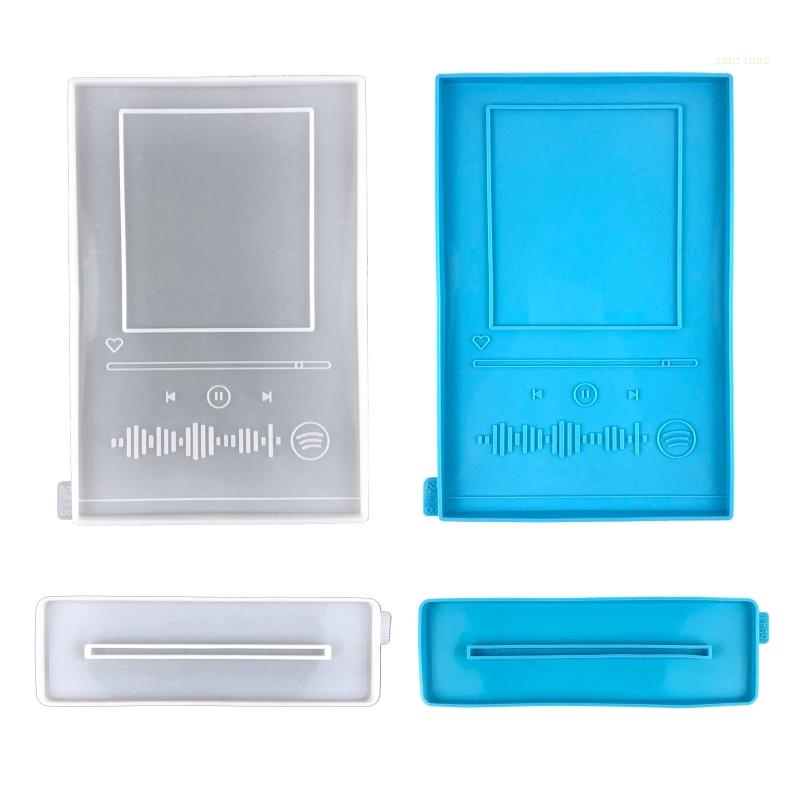 Khuôn Silicone Làm Khung Ảnh MP3 Để Bàn Trang Trí DIY