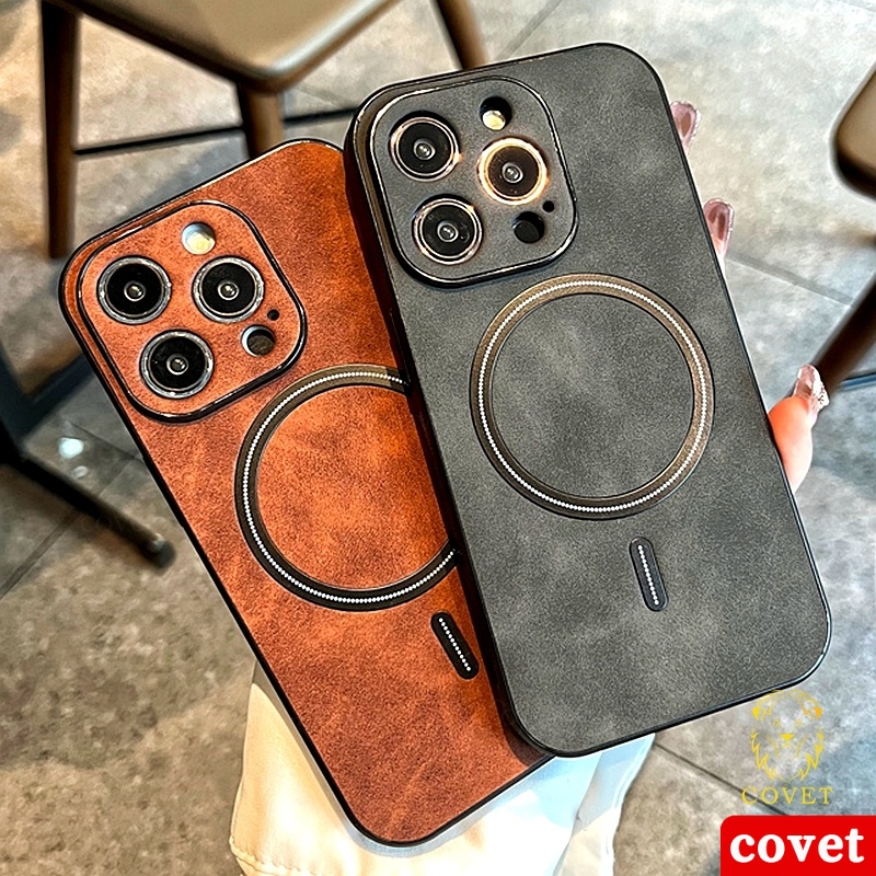 COVET ốp lưng iphone Ốp Điện Thoại Nam Châm Chống Sốc ốp cho iPhone 15 14 13 12 11 Pro Max