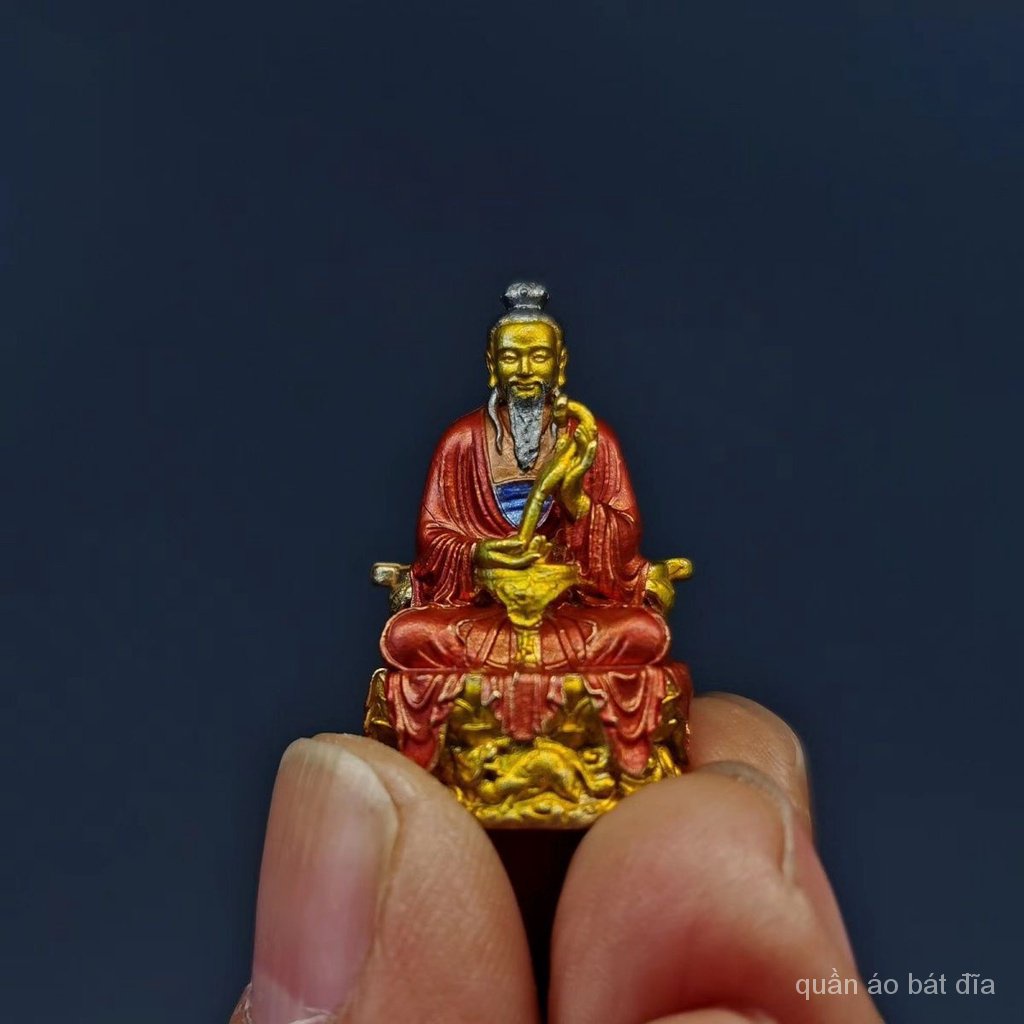 Tượng Trang Trí Bằng Đồng Nguyên Chất Hình Tianzun Yuan Shitianzun  Tượng Tam Thanh Đạo Tổ