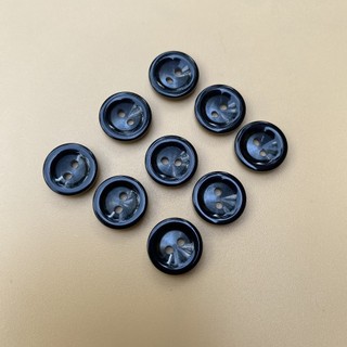 (Set 10 cái) Nút Áo Sơ Mi Trơn Màu Size 12mm (1.2cm)