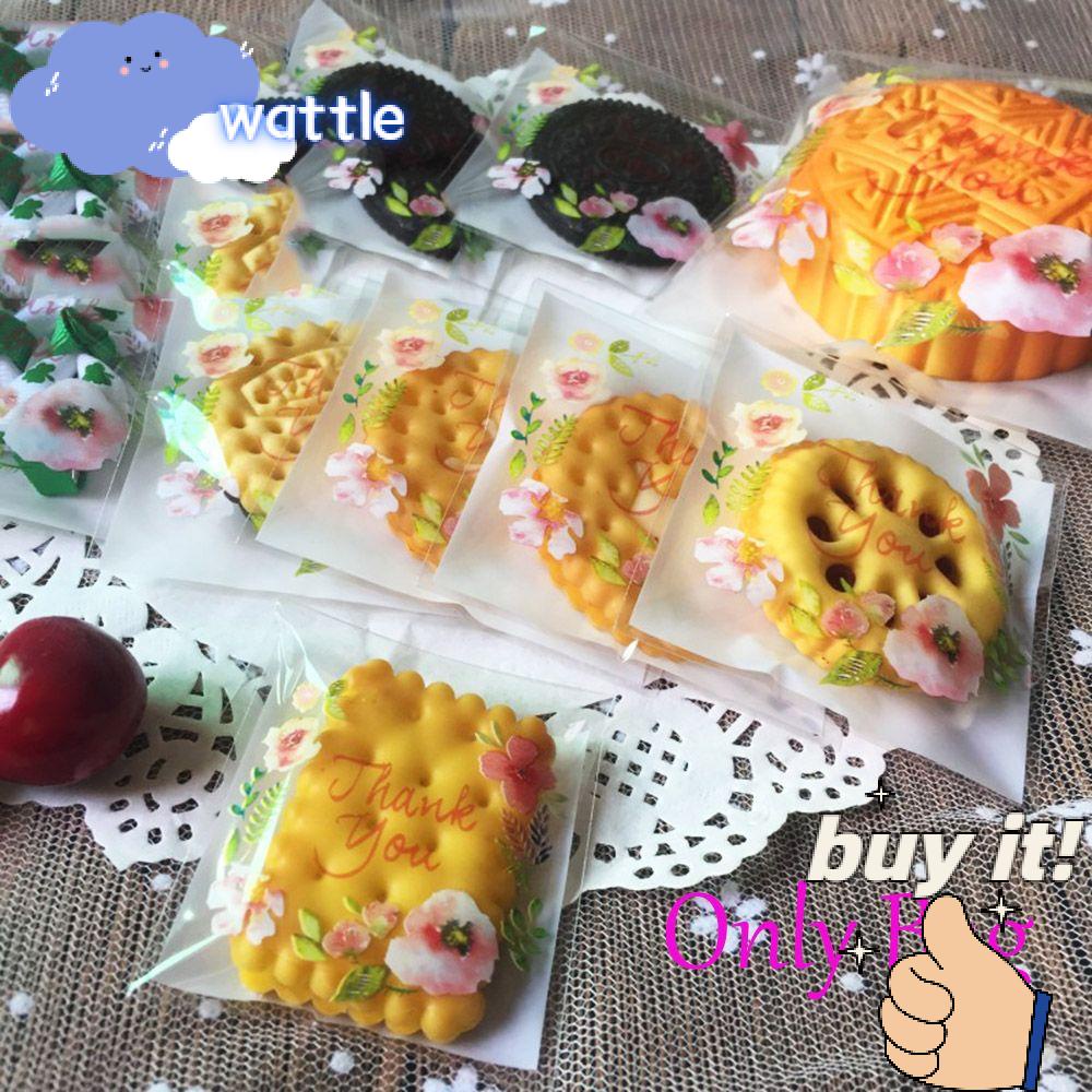 WATTLE Set 100 Túi Đựng Kẹo 4 Kích Cỡ