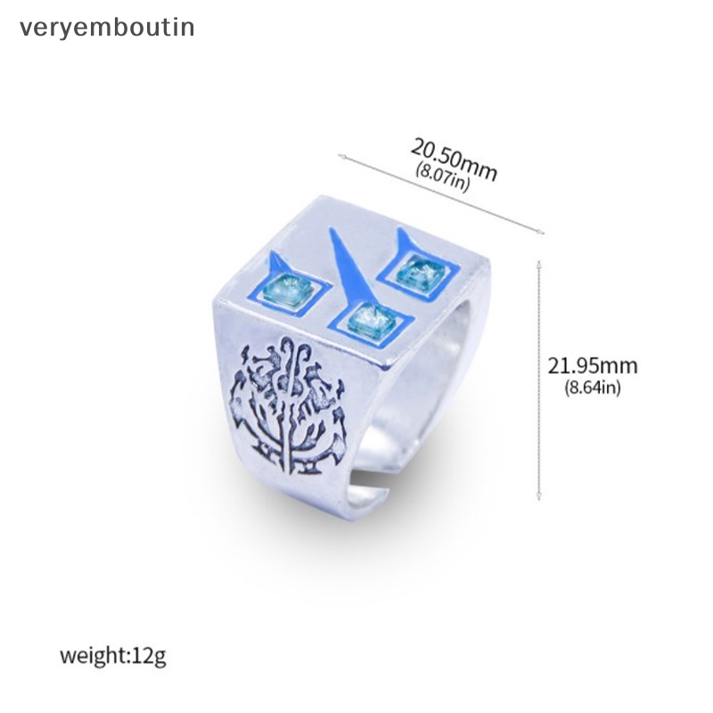 Nhẫn Hóa Trang Nhân Vật YGGDRASIL Ainz Ooal Trong OVERLORD Shoog Cho Nam Và Nữ