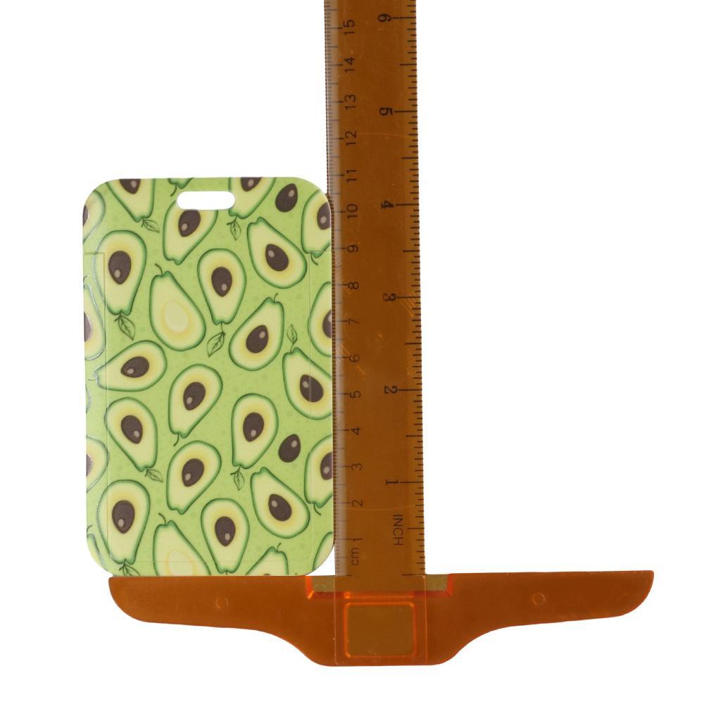 CHOOKEY Giá Đỡ Huy Hiệu ID / Dacron ID Màu Xanh Lá / Bơ Có Dây Đeo Dùng Làm Quà Tặng Văn Phòng