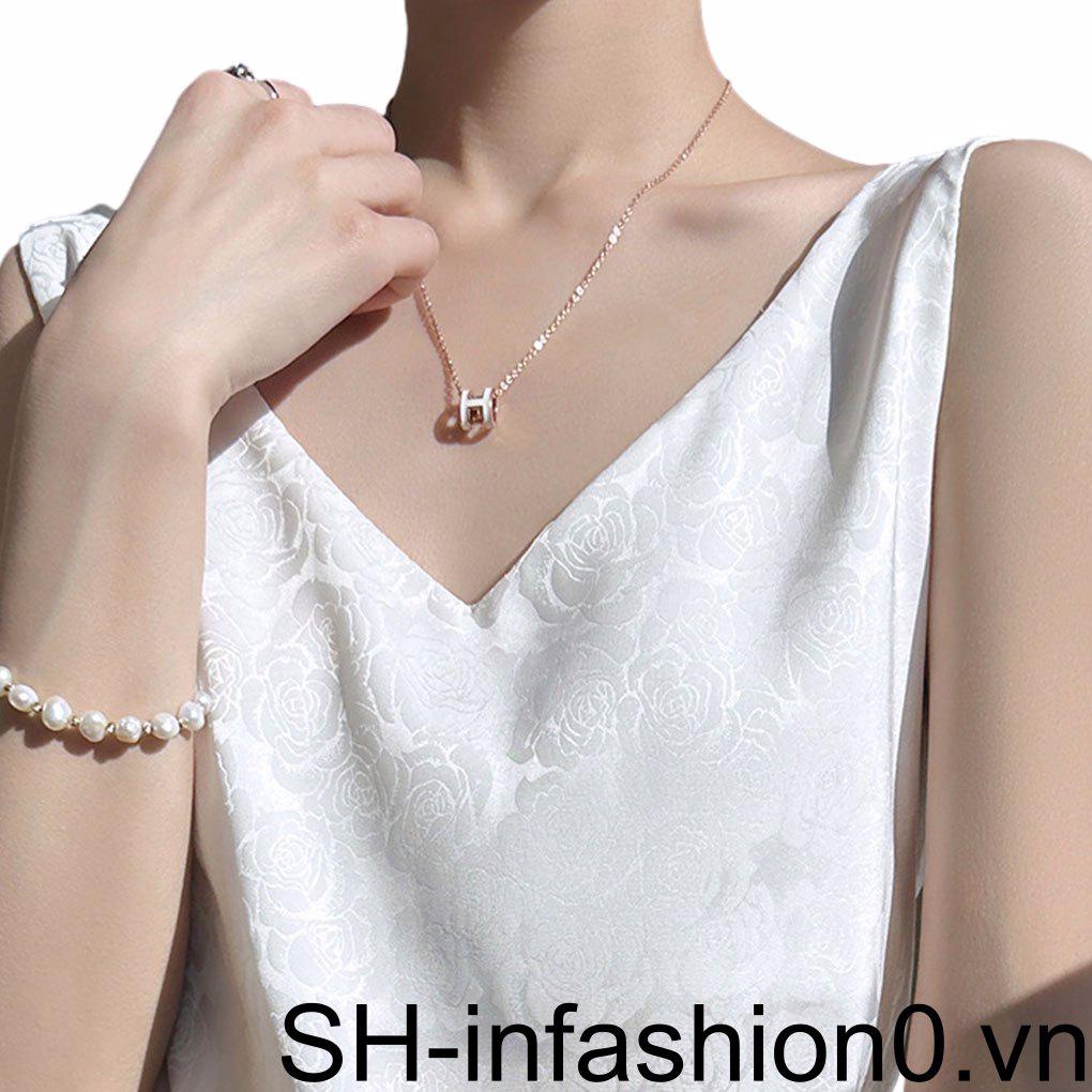 Áo Thun Hai Dây Thoải Mái Trọng Lượng Nhẹ Thời Trang Mùa Hè Cho Nữ