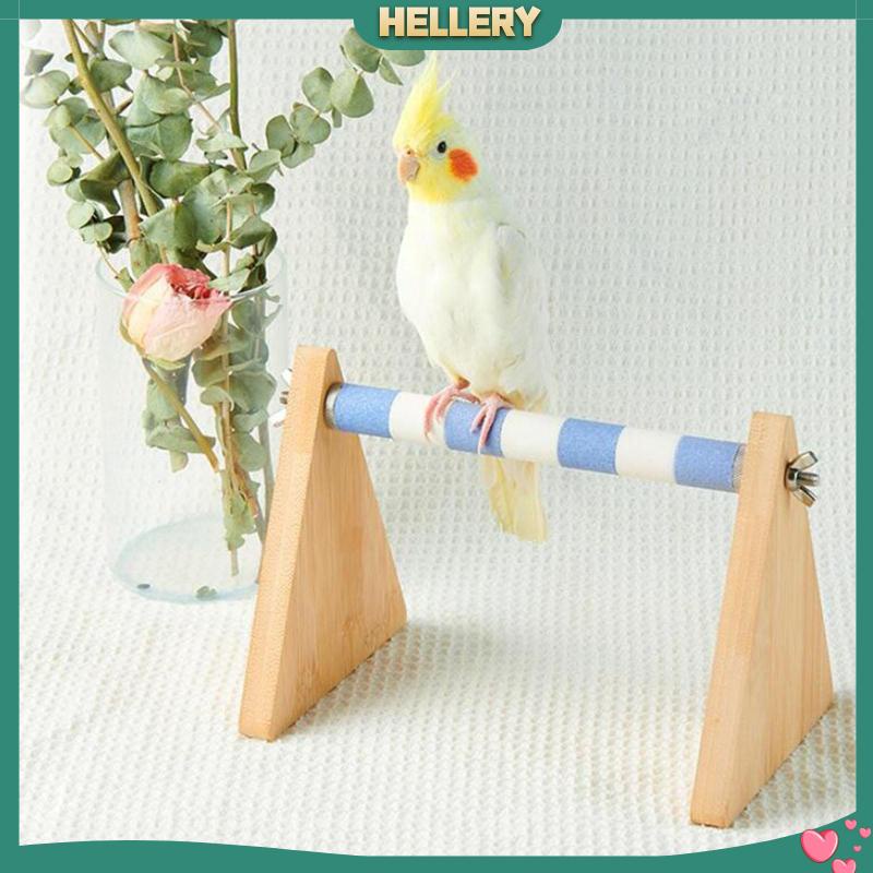 Giá Đỡ Đứng Bằng Gỗ Dùng Huấn Luyện Chim Cảnh Tiện Dụng