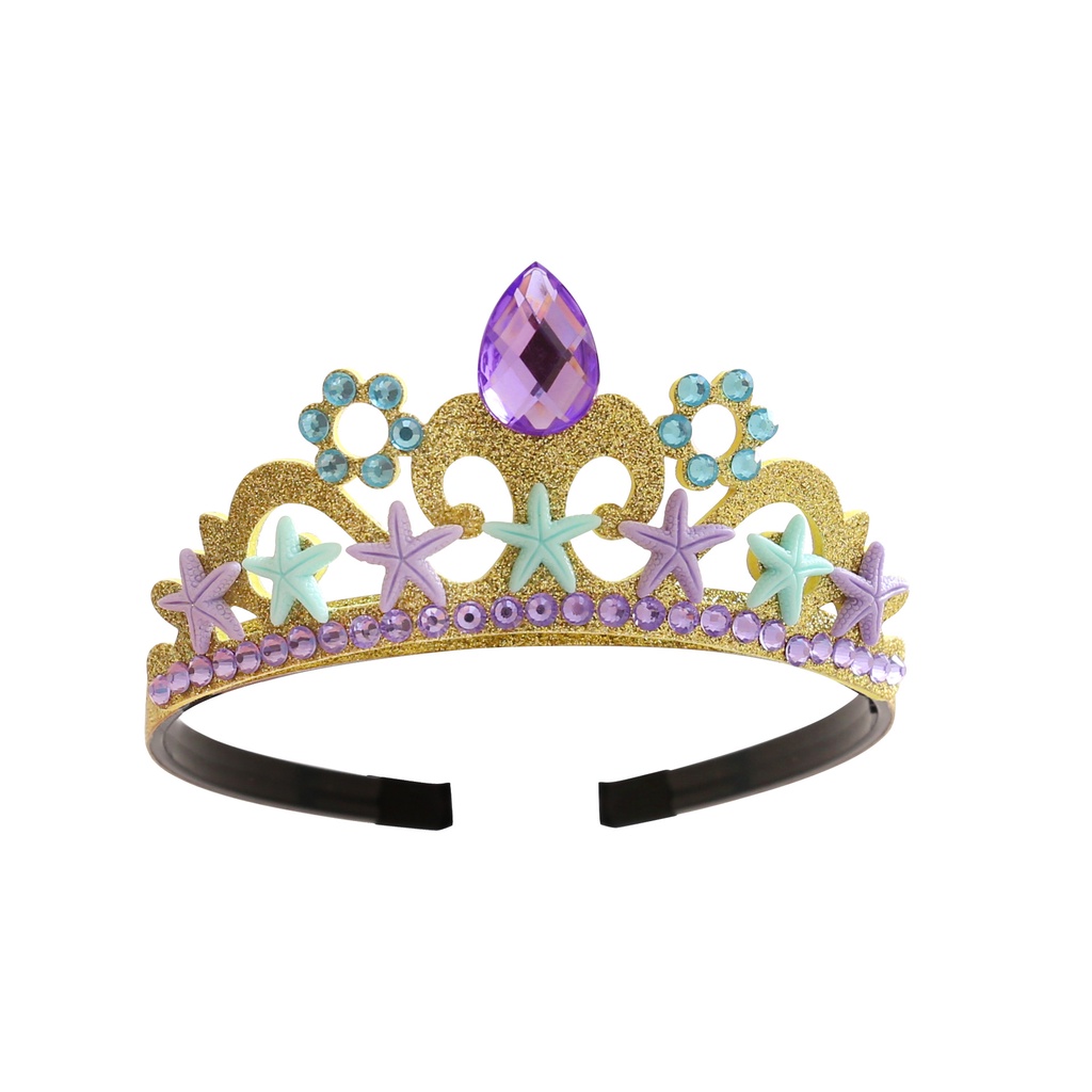 Băng Đô Cài Tóc Phong Cách Công Chúa Tiên Cá Cho Bé Gái