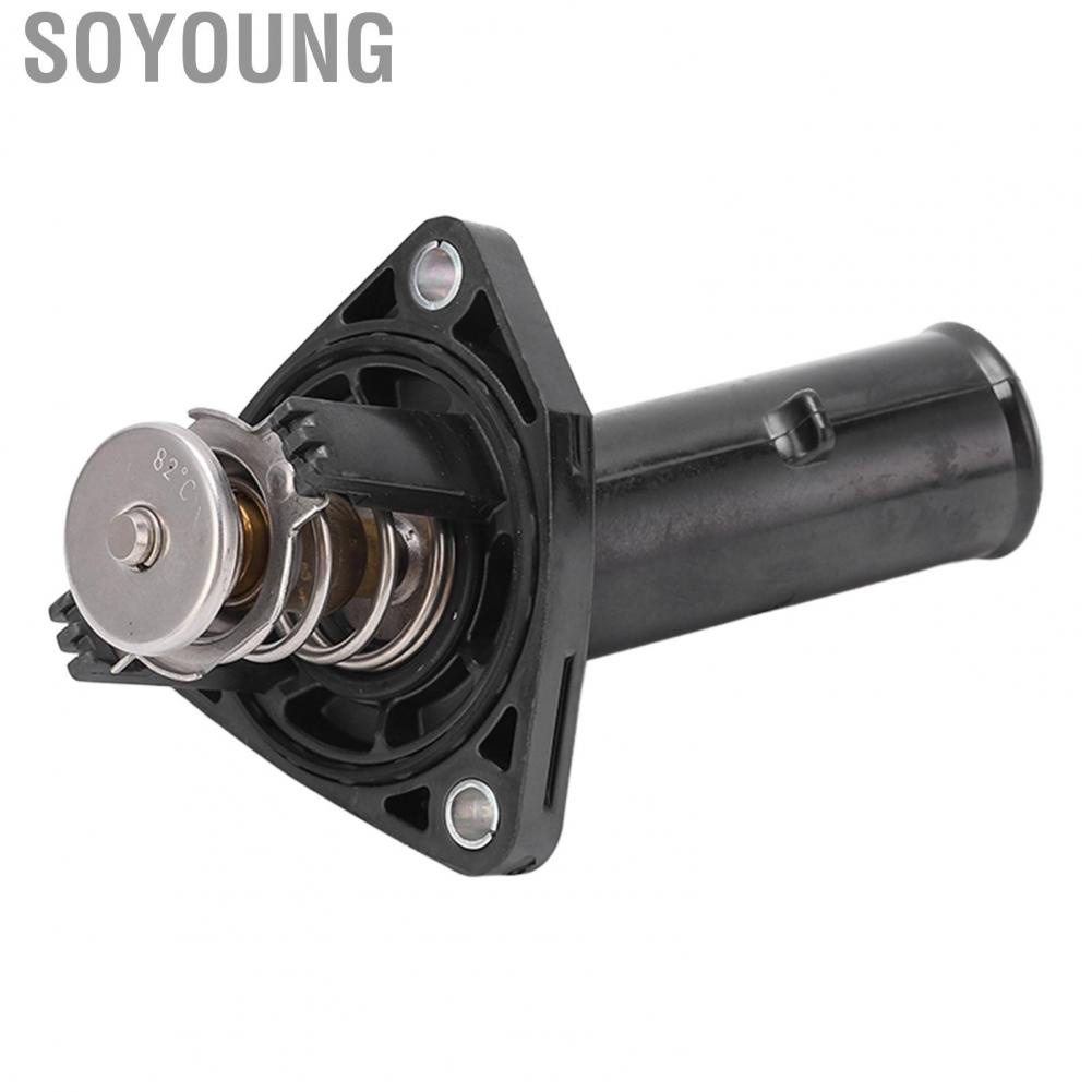 Soyoung Temperature Thermostat  Durable Stable Performance Metal ABS 16031‑31011  Strong High Resistant for Car