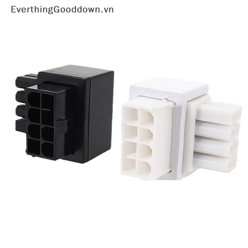 Đầu Nối Chuyển Đổi Nguồn Điện ATX 8Pin 90 Độ Sang 8 Pin GPU Chuyên Dụng