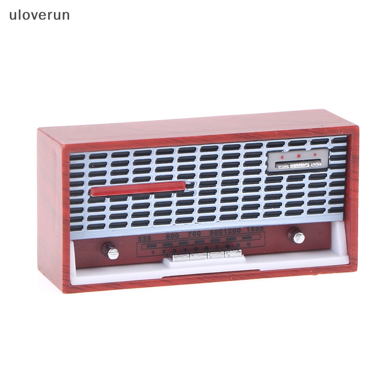 Uloverun Mô Hình radio Mini Trang Trí Nhà Búp Bê vn