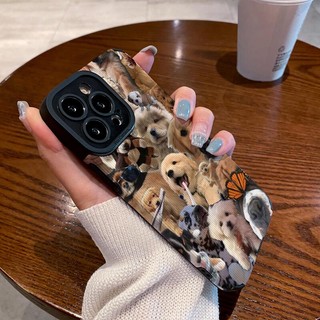 Ốp Điện Thoại Chống Rơi Có Sẵn Cho IPhone11 12 Pro Max X XR XS Max SE Apple 7 Plus 8 Plus IPhone 13 Pro Max IPhone 14 Pro Max Minh Họa Vỏ Mềm Chó Nhiều Giống