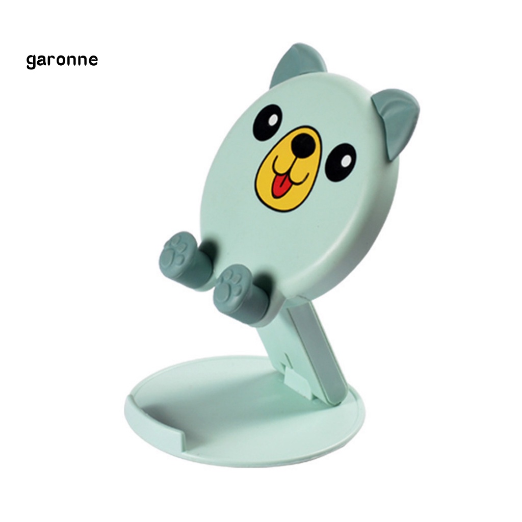 Giá Đỡ Điện Thoại / Máy Tính Bảng Họa Tiết Hoạt Hình Có Thể Gấp Gọn Tiện Dụng