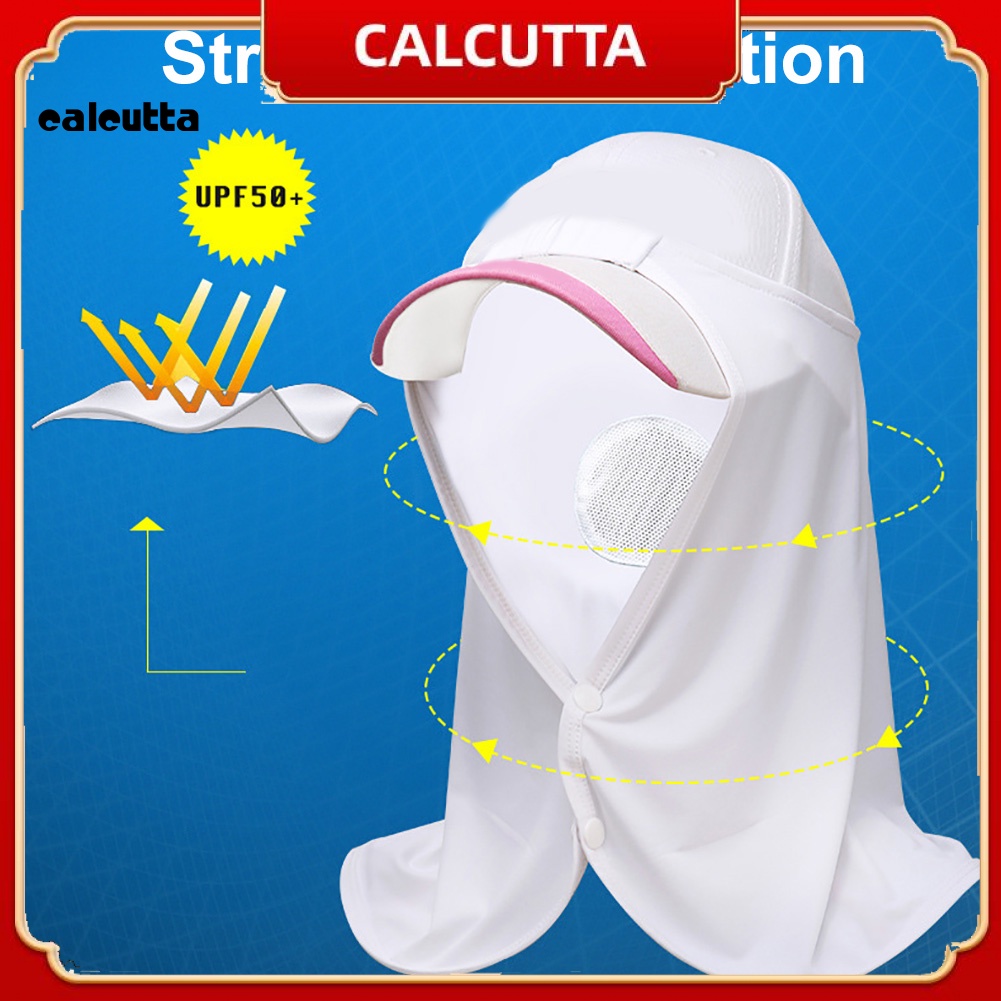 Khăn Che Mặt Và Cổ Chống Tia UV Thoáng Khí Thời Trang Mùa Hè Cho Nam Và Nữ