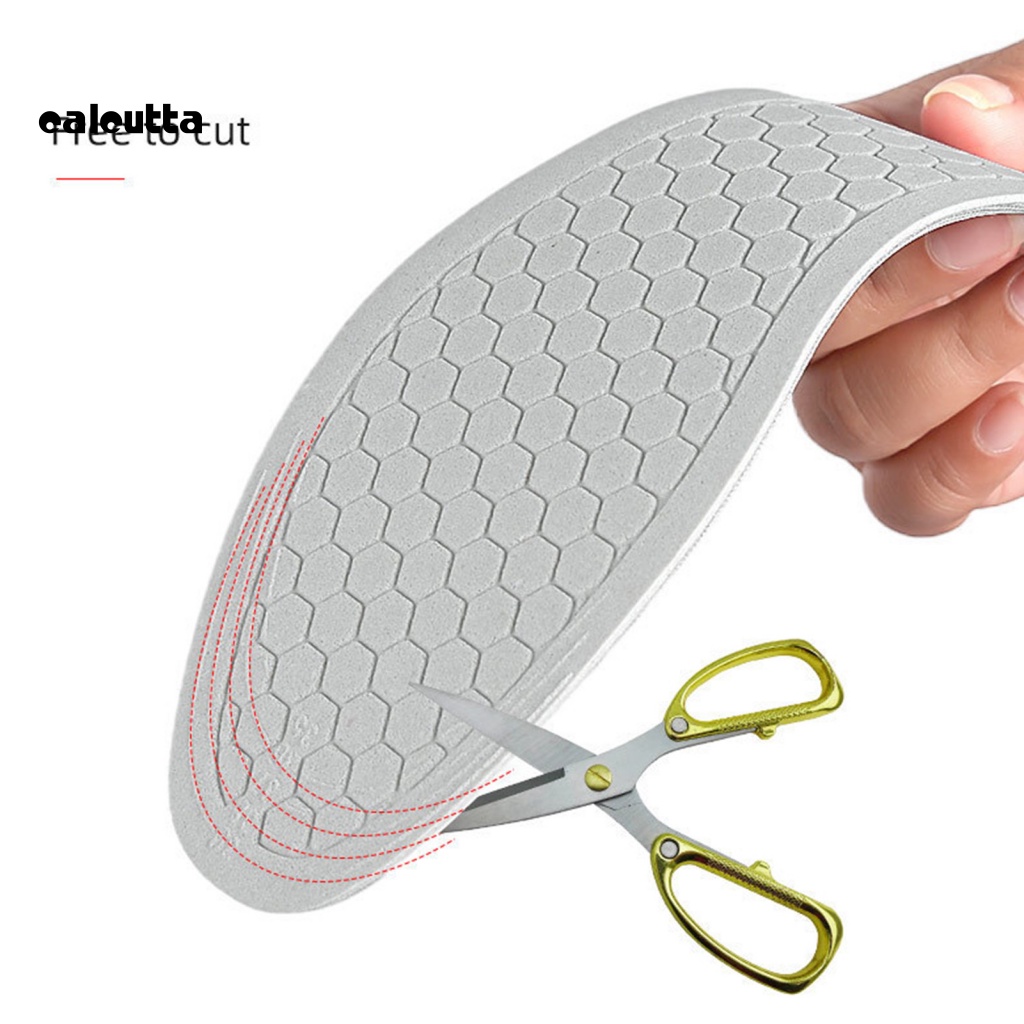 1 Cặp Đế Lót Giày Thoáng Khí Thấm Hút Mồ Hôi Thiết Kế Tổ Ong Cho Hoạt Động Ngoài Trời