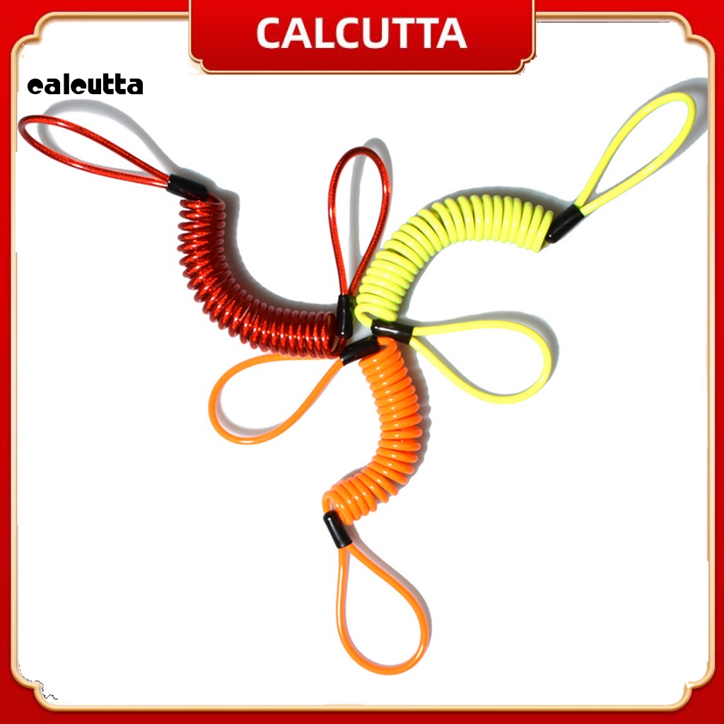 Dây Khóa Đĩa Phanh Cảnh Báo Bằng Thép Không Gỉ Màu Sắc Tươi Sáng Chống Ăn Mòn Chống Ăn Mòn Bền Bỉ Cho Xe Máy