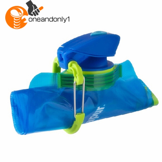 Bình Nước Thể Thao 700ml Chống Thấm Nước Có Thể Gấp Gọn Tiện Dụng