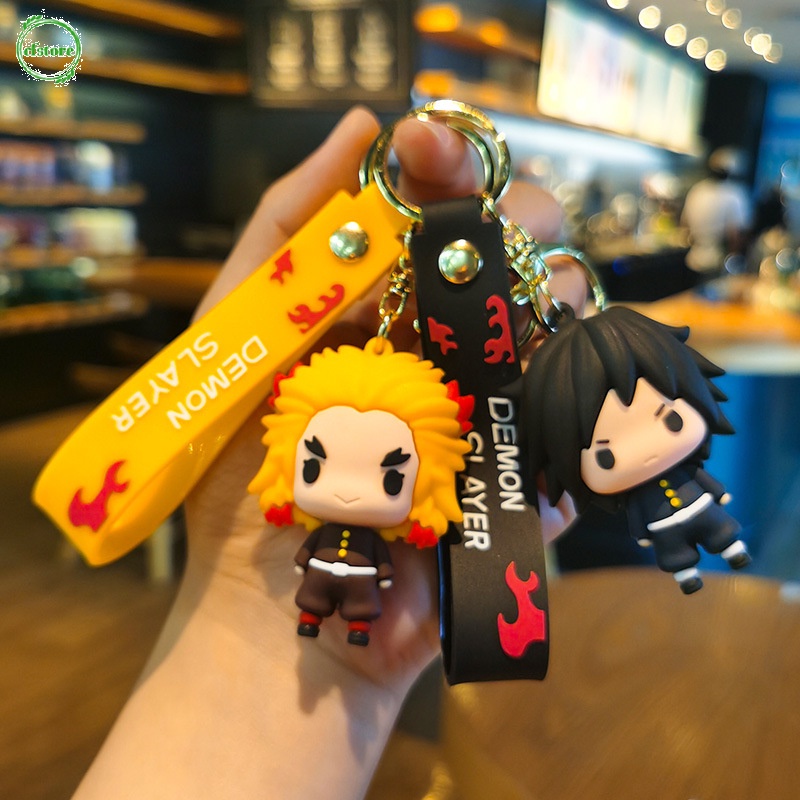 Móc Khóa Hình Búp Bê Hoạt Hình Sáng Tạo Dễ Thương