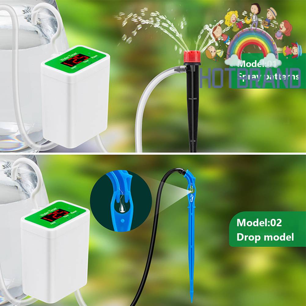 Bộ Dụng Cụ Tưới Cây Hẹn Giờ Sạc USB Tiện Dụng