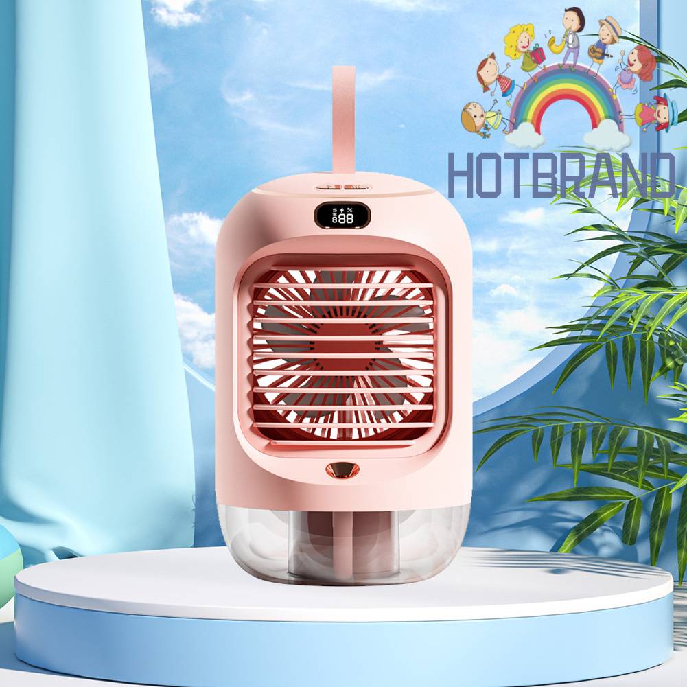 Quạt Điều Hòa 3600mAh 3 Tốc Độ Tiện Dụng Cho Gia Đình / Văn Phòng