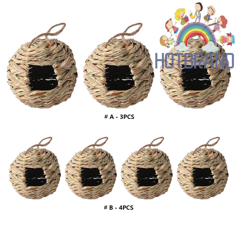 Tổ Chim Bằng Cỏ Tự Nhiên Dùng Trang Trí