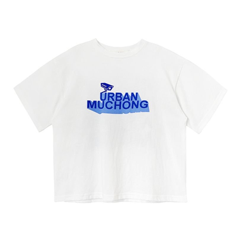 Áo Thun Cotton Tay Ngắn Màu Trắng In Chữ Phong Cách Hong Kong Thời Trang Mùa Hè Mới Cho Nữ