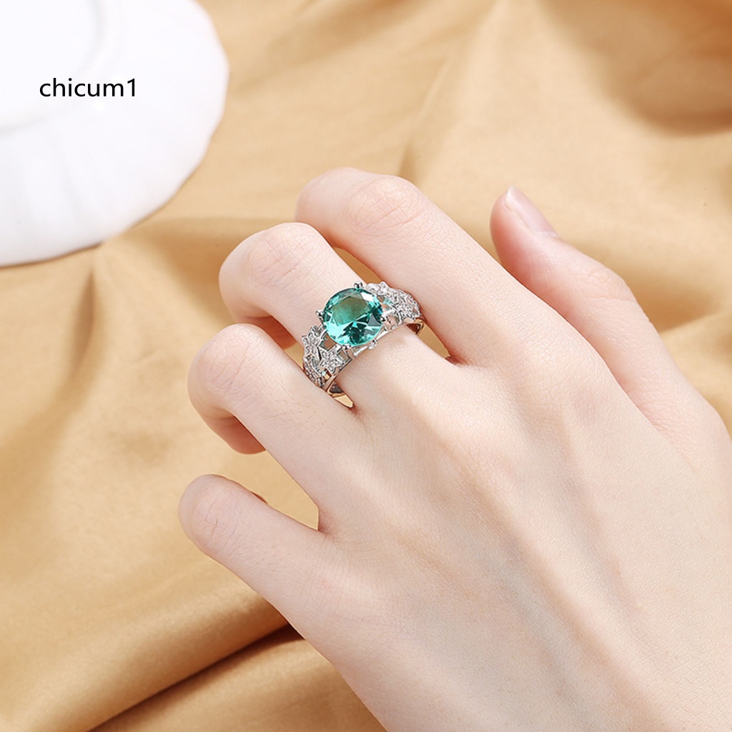 Nhẫn Hở Hình Ngôi Sao Năm Cánh Đính Đá Phong Cách Retro Thời Trang Cho Nữ