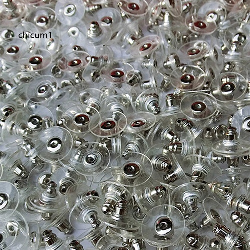 Set 50 Nút Chặn Bông Tai Nhiều Màu Sắc