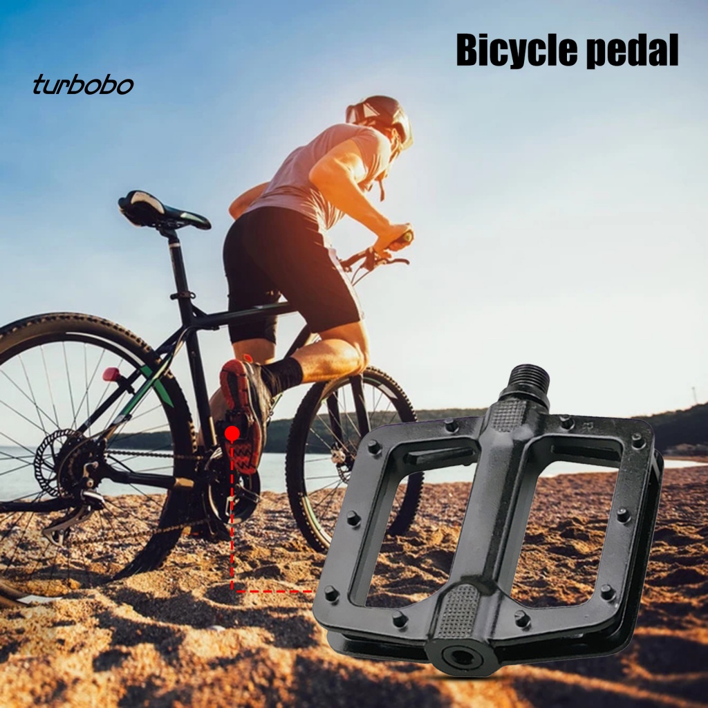 1 Cặp Pê Đan Trái / Phải Bằng Hợp Kim Nhôm Phản Quang Chống Trượt Cho Xe Đạp