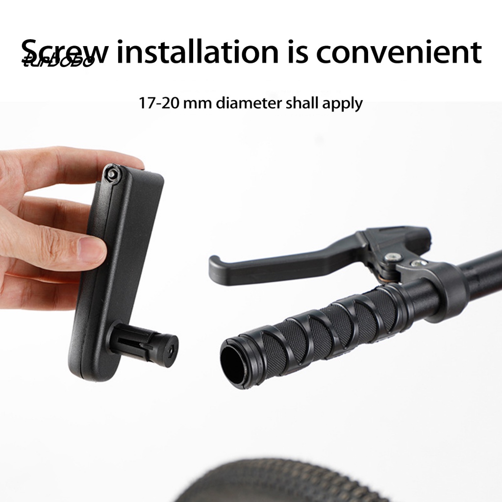 Gương Chiếu Hậu Bằng Acrylic Chống Thấm Nước Tùy Chỉnh Góc Độ Tiện Dụng Cho Xe Đạp MTB