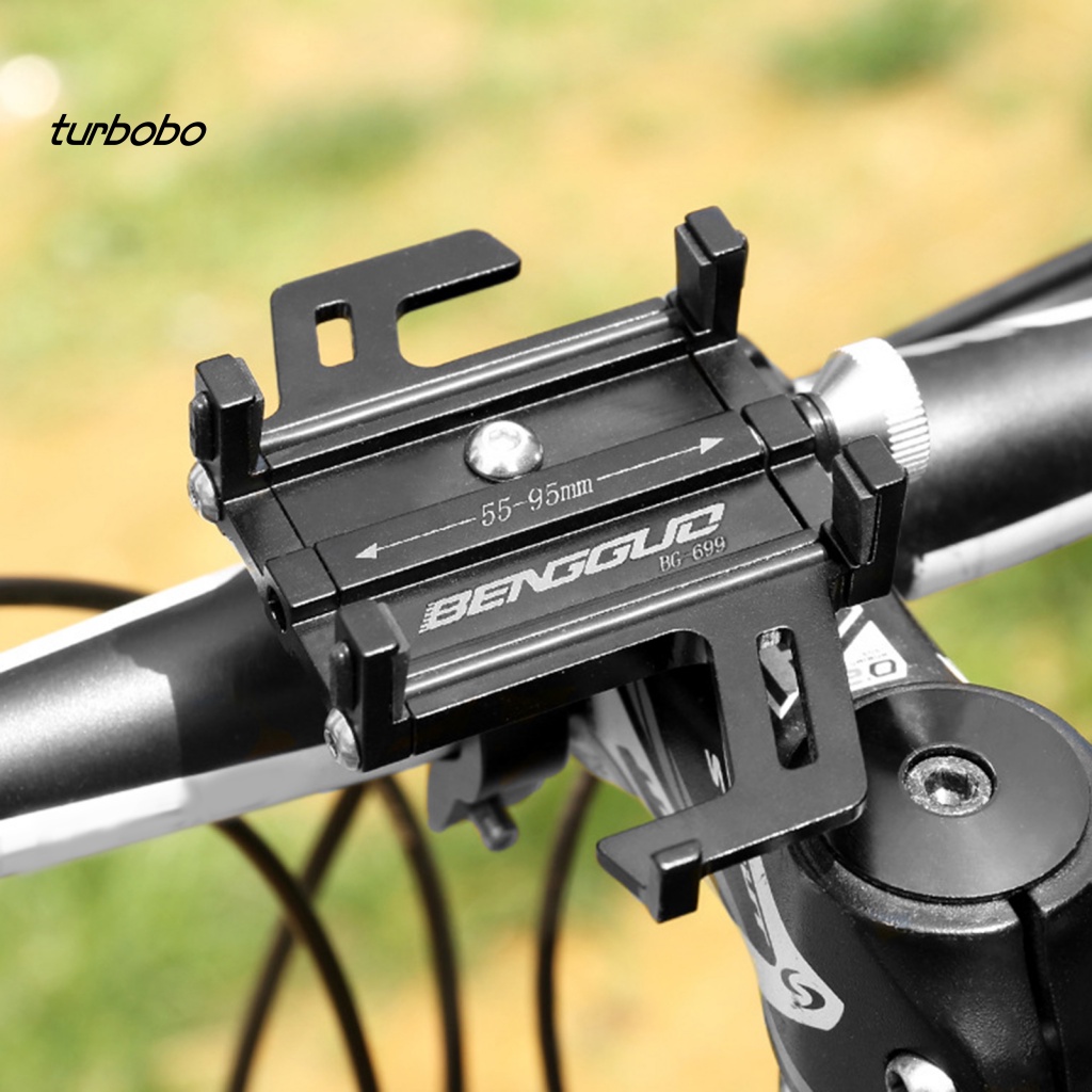 Giá Đỡ Điện Thoại Gắn Tay Lái Xe Đạp Bằng Hợp Kim Nhôm Chống Trượt Tùy Chỉnh Tiện Dụng