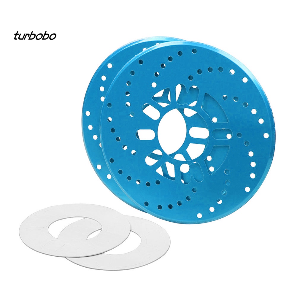 Set 2 Vỏ Bọc Bảo Vệ Phanh Đĩa Bằng Nhôm Thông Dụng Cho Xe Đua Turbo