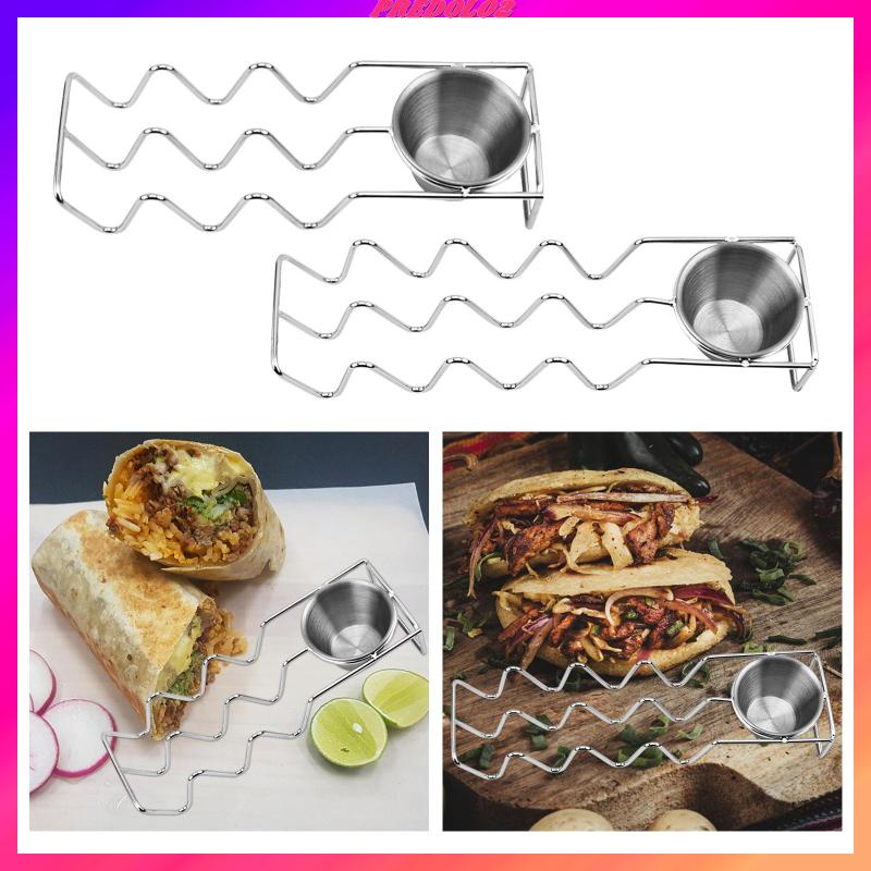 Giá Đỡ Bánh Taco / Taco / Vỏ Bánh Taco Kiểu Mexico Tiện Dụng Cho Nhà Hàng
