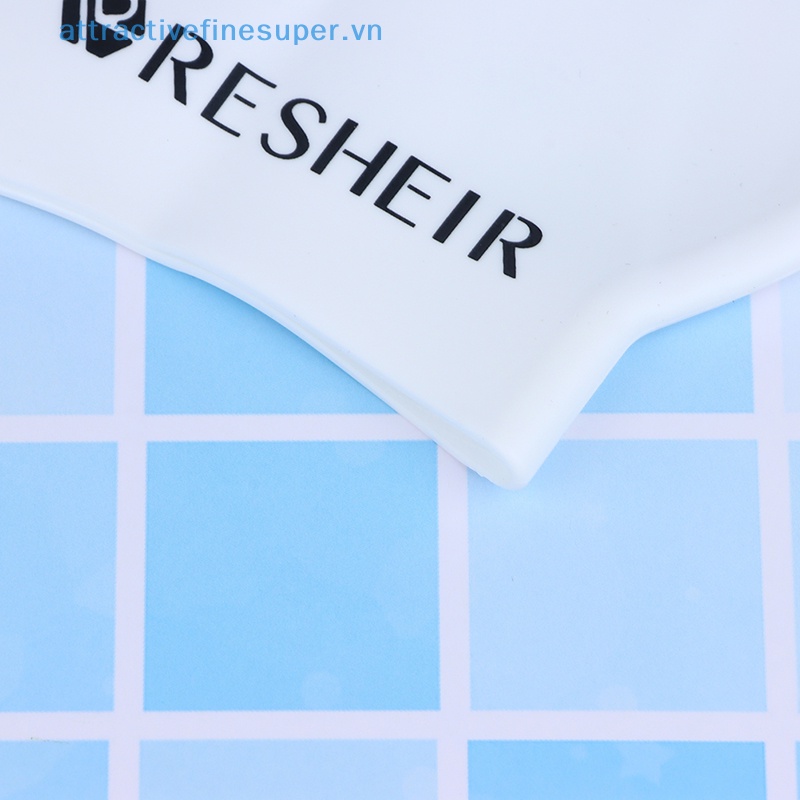 1 Chiếc Mũ Bơi Chất Liệu Silicone Co Giãn Chống Thấm Nước Cho Bé