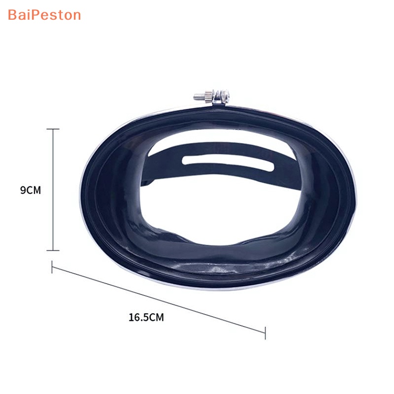 1 Mặt Nạ Lặn Chuyên Nghiệp Bằng Silicone Chống Sương Mù Cho Nam Và Nữ