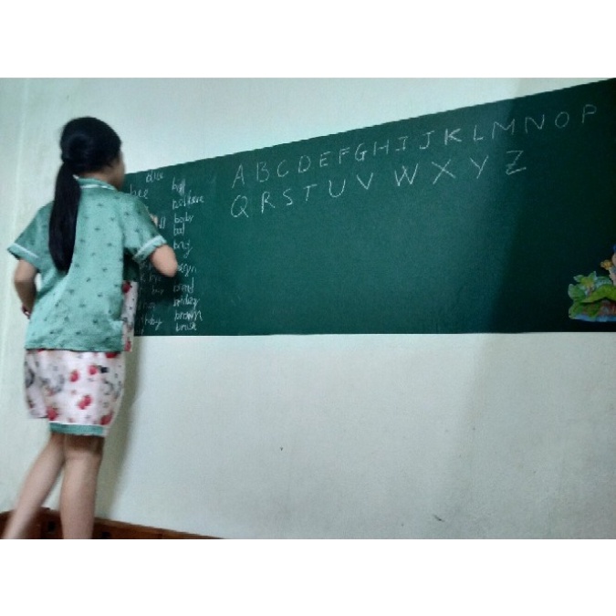 Decal Bảng Xanh Lá viết bằng phấn  nhiều size