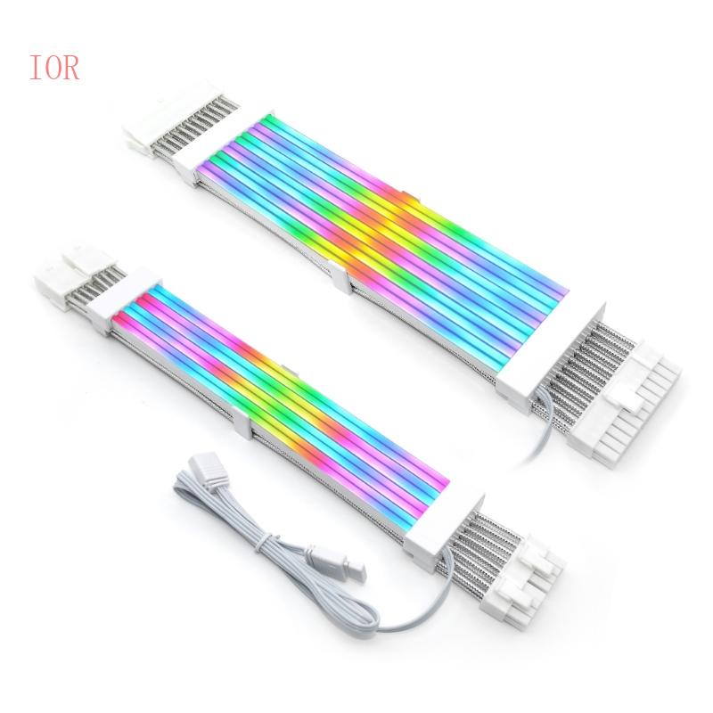 Dây Cáp Nguồn ARGB 24Pin 2x8Pin 3x8Pin