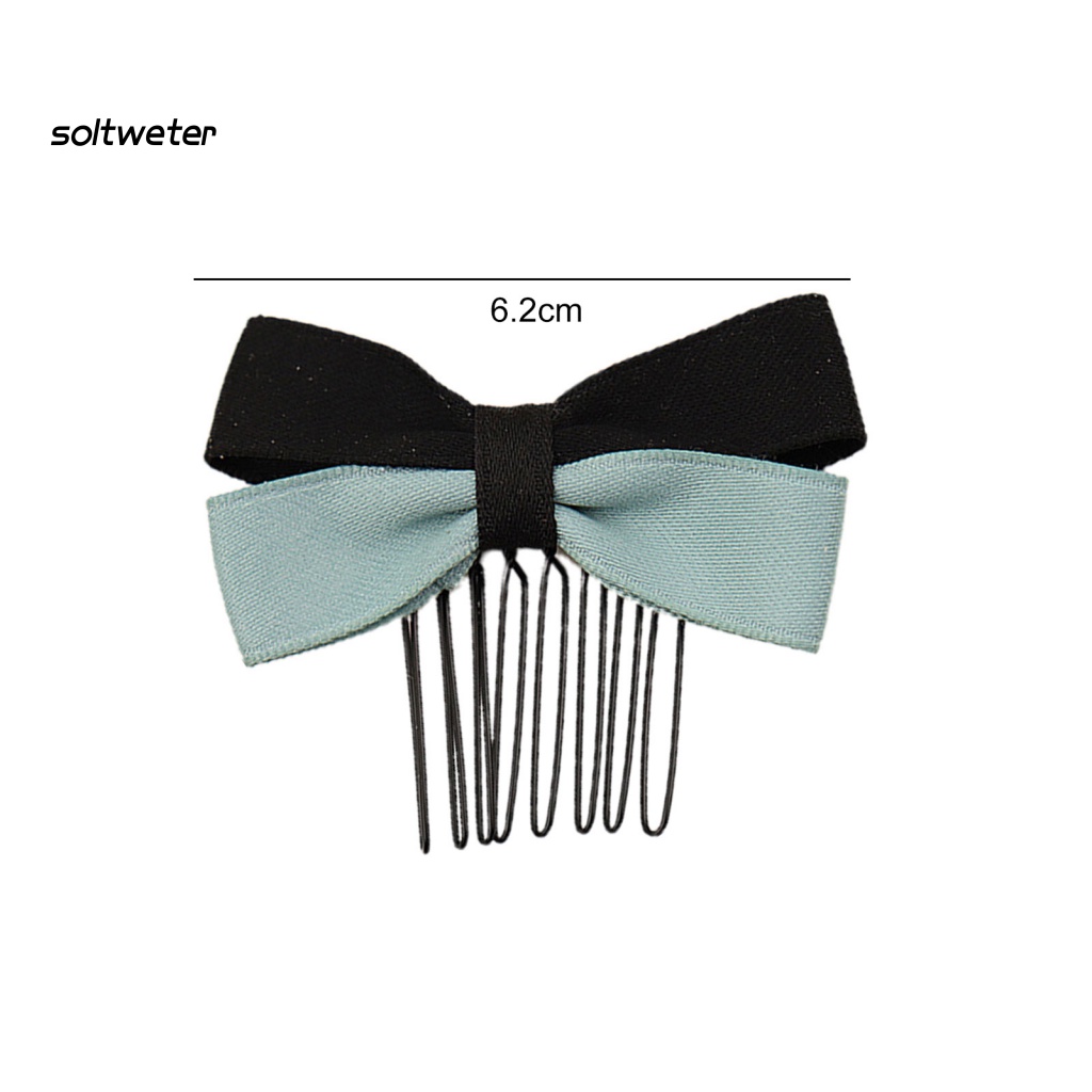 Lược Cài Tóc Hai Lớp Răng Dài Chống Trượt Màu Sắc Thời Trang Dành Cho Nữ