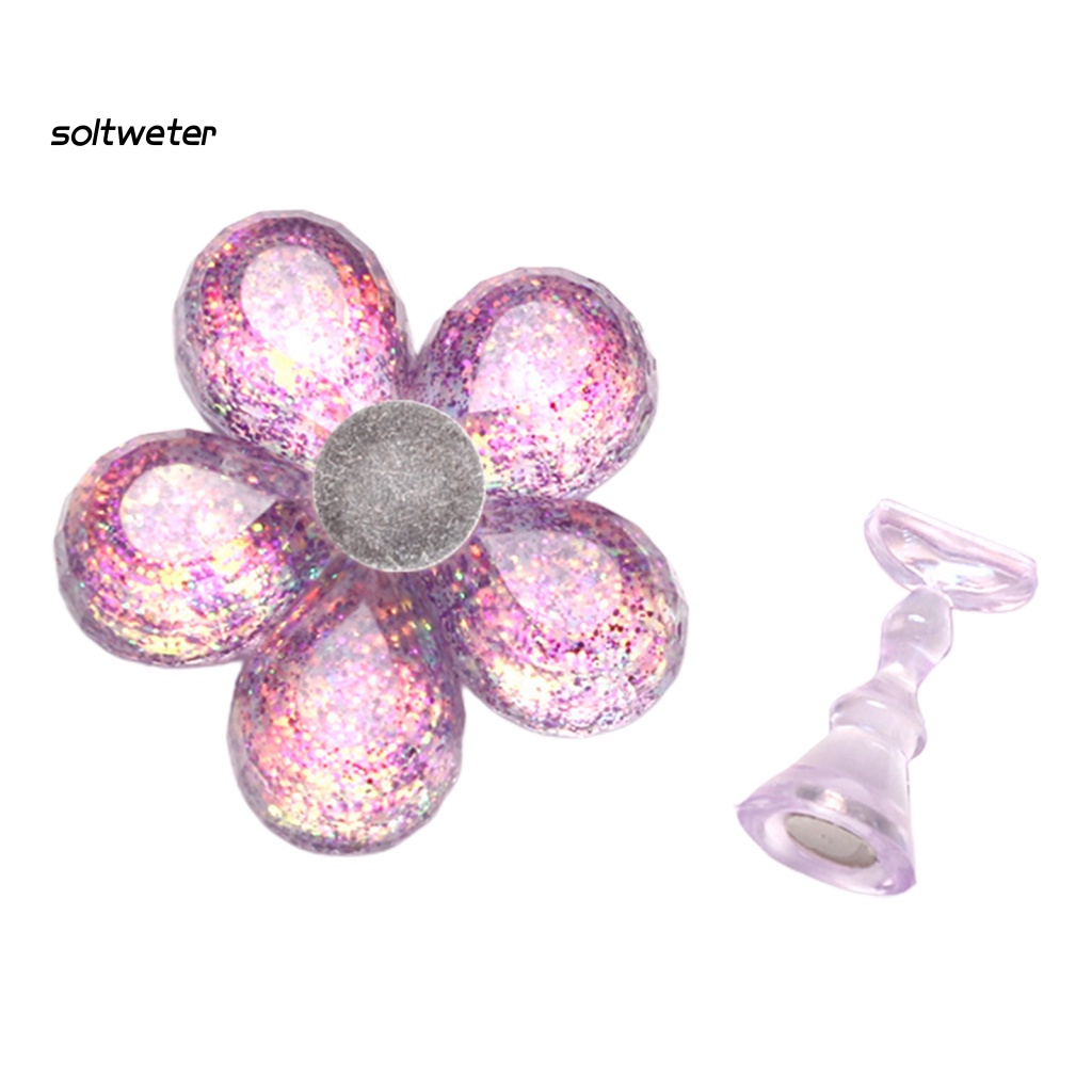 1 Bộ Giá Đỡ Nam Châm Trưng Bày Móng Tay Giả Màu Sắc Sống Động Sáng Tạo DIY