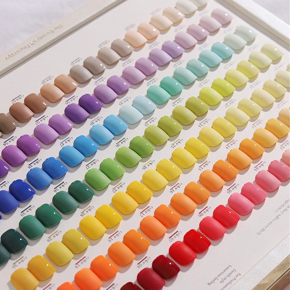 Sơn Móng Tay Gel UV 2023 Màu Trắng Nude Trong Suốt Chất Lượng Cao