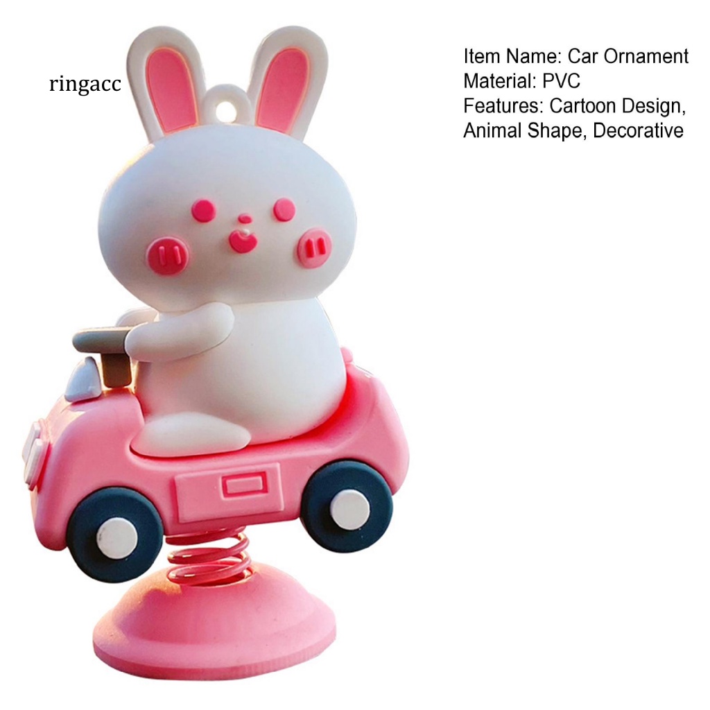 Phụ Kiện Trang Trí Xe Hơi Hình Động Vật Hoạt Hình Dễ Lắc