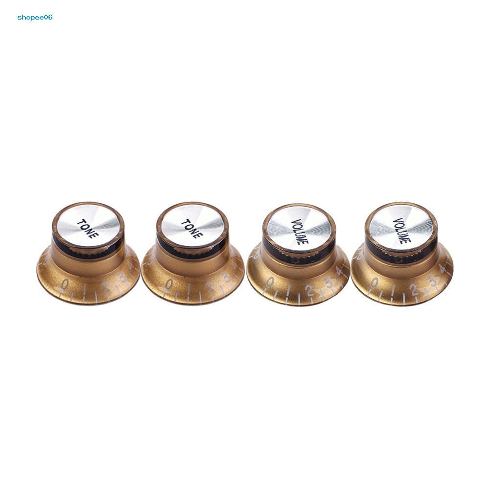 Set 4 Nút Điều Chỉnh Âm Lượng Cho Đàn Guitar Điện