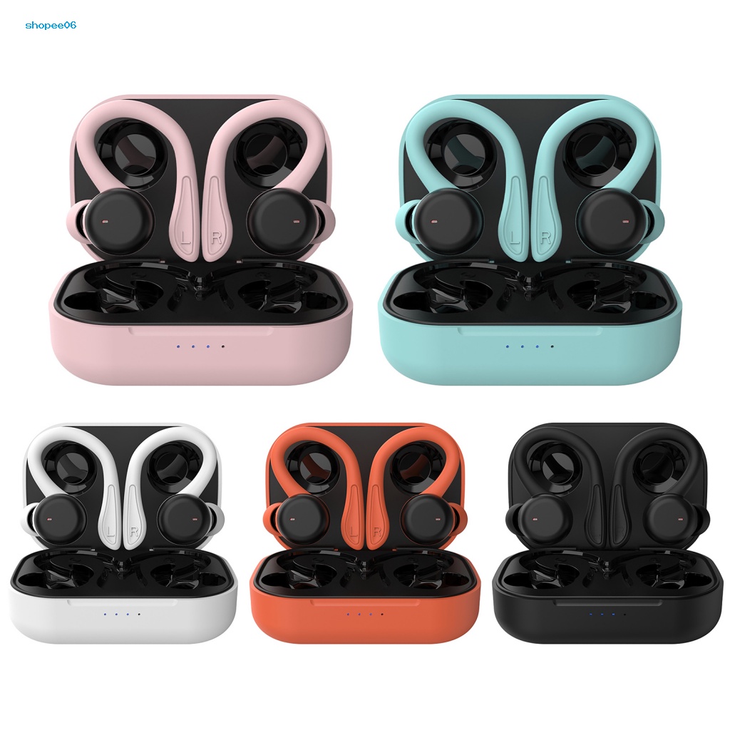 Tai Nghe Bluetooth PEMG Chống Nước IPX6 Móc Vành Tai Có Thể Điều Khiển Cảm Ứng