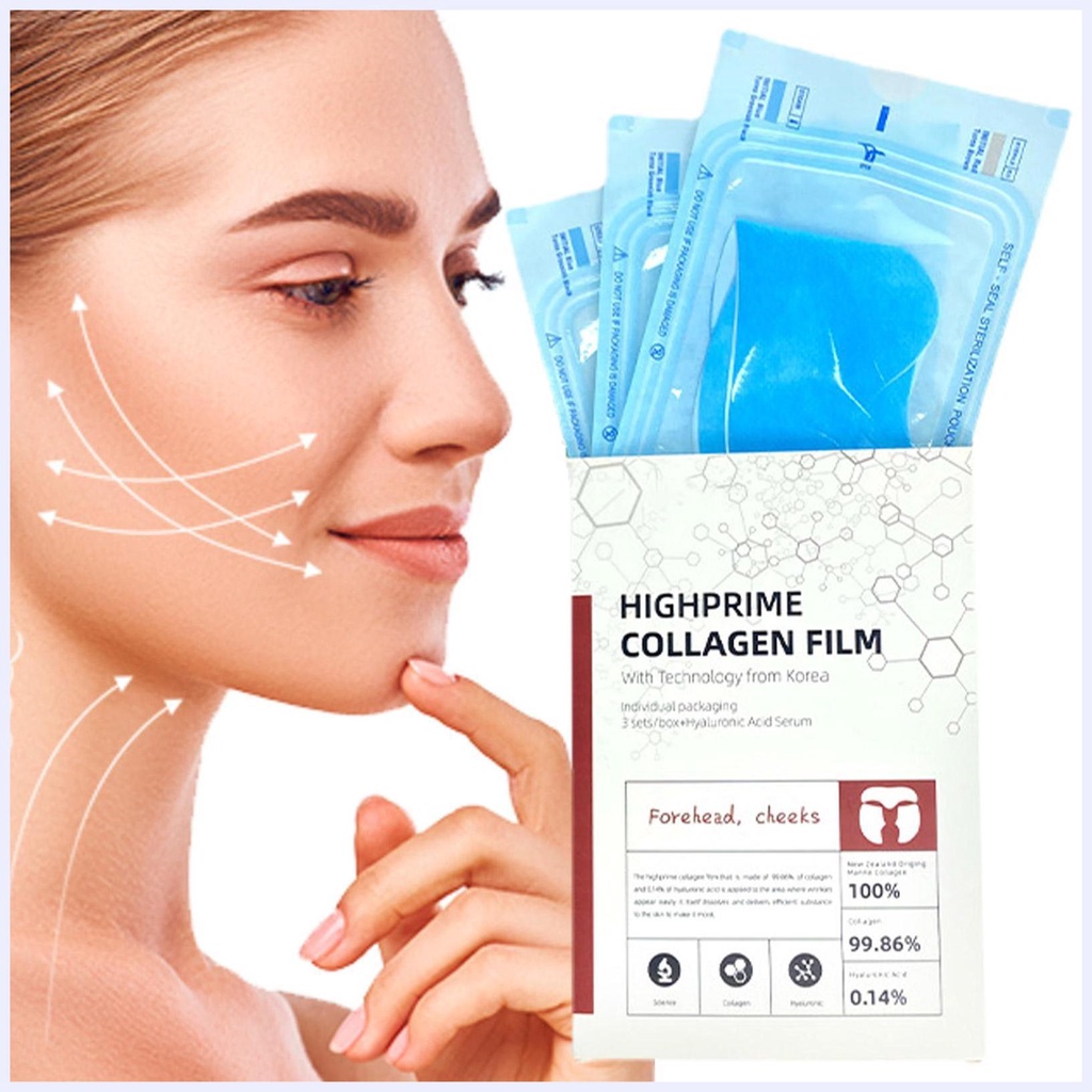 Highprime Collagen Film Melting Skin Care Hòa tan Collagen Film Bổ sung Collagen Film để nâng Collagens thủy phân