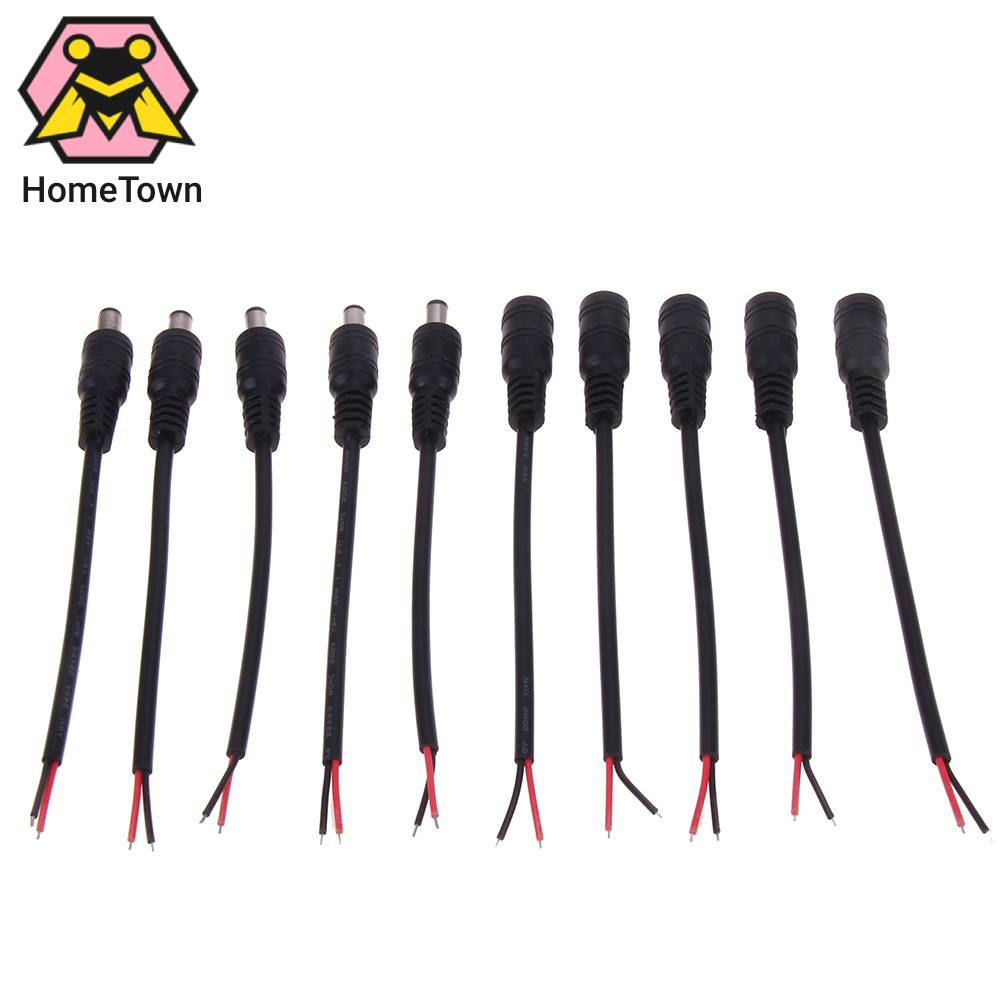 Set 5 Đầu Nối DC Cao Su 5.5 * 2.1mm