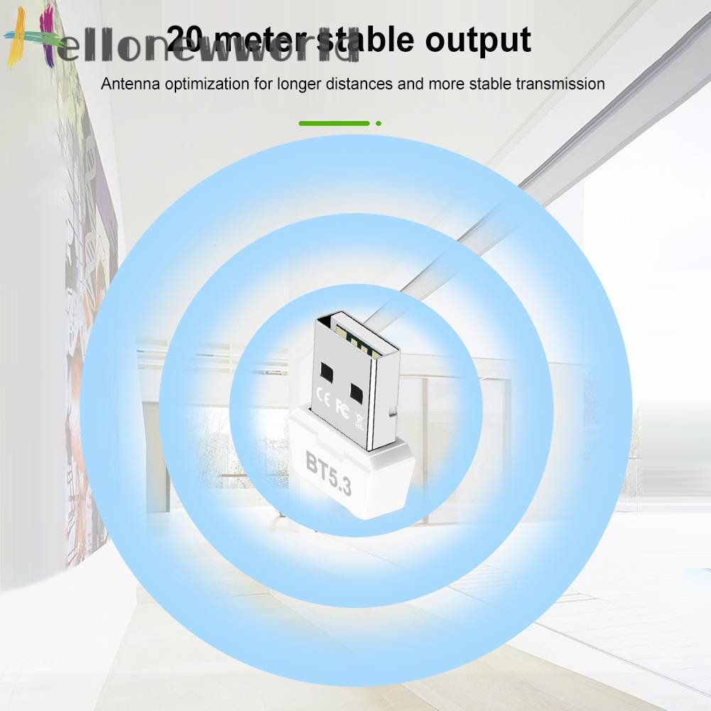 Usb Nhận Tín Hiệu Bluetooth 5.3 Và Phụ Kiện