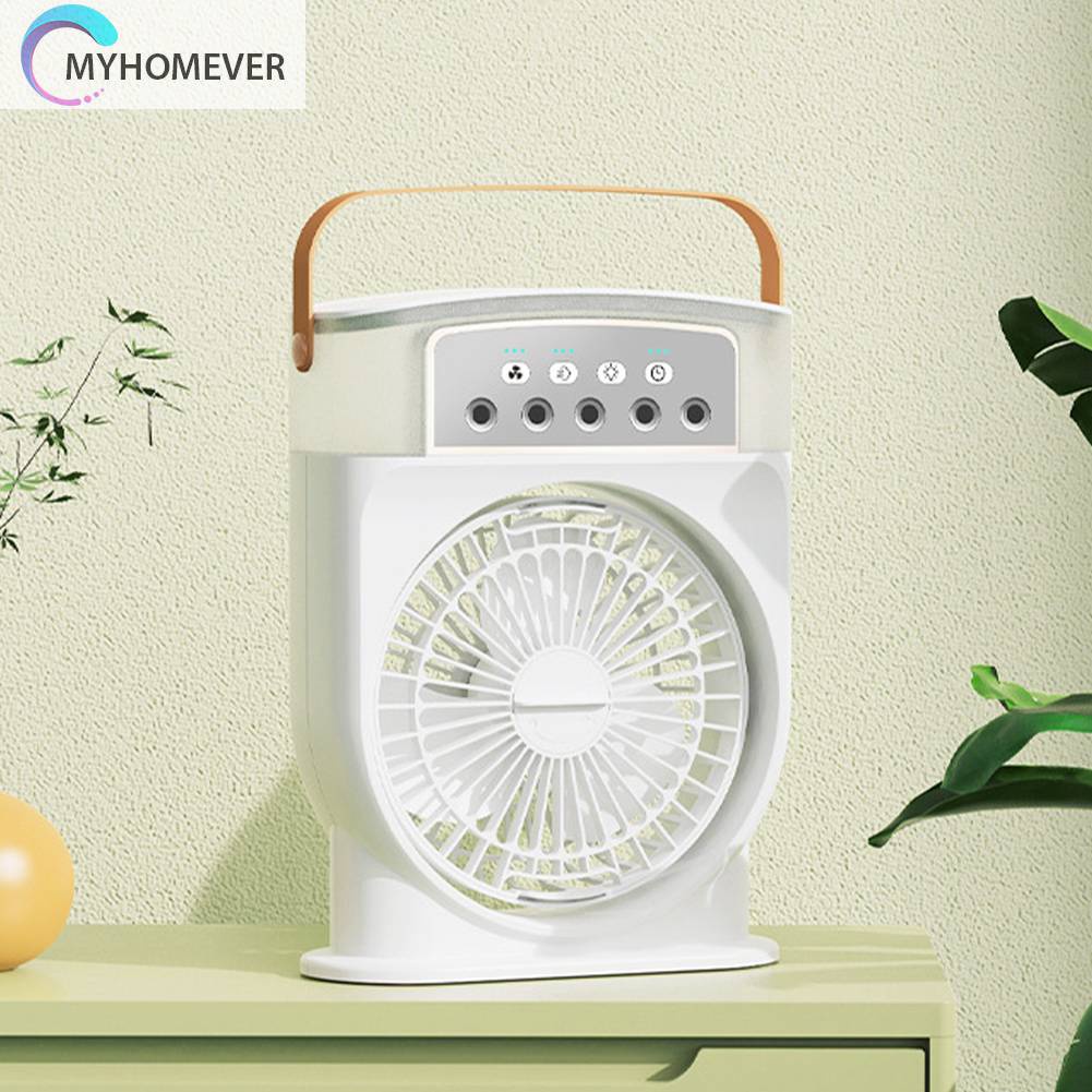 Quạt Phun Sương Để Bàn 5 Chế Độ Phun Sương Tiếng Ồn Thấp Dùng Trong Nhà