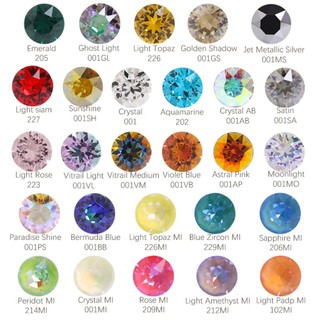 Đá Pha Lê K9 4mm 5mm 6mm Trang Trí Móng Tay DIY Phụ Kiện Handmade Nail Art