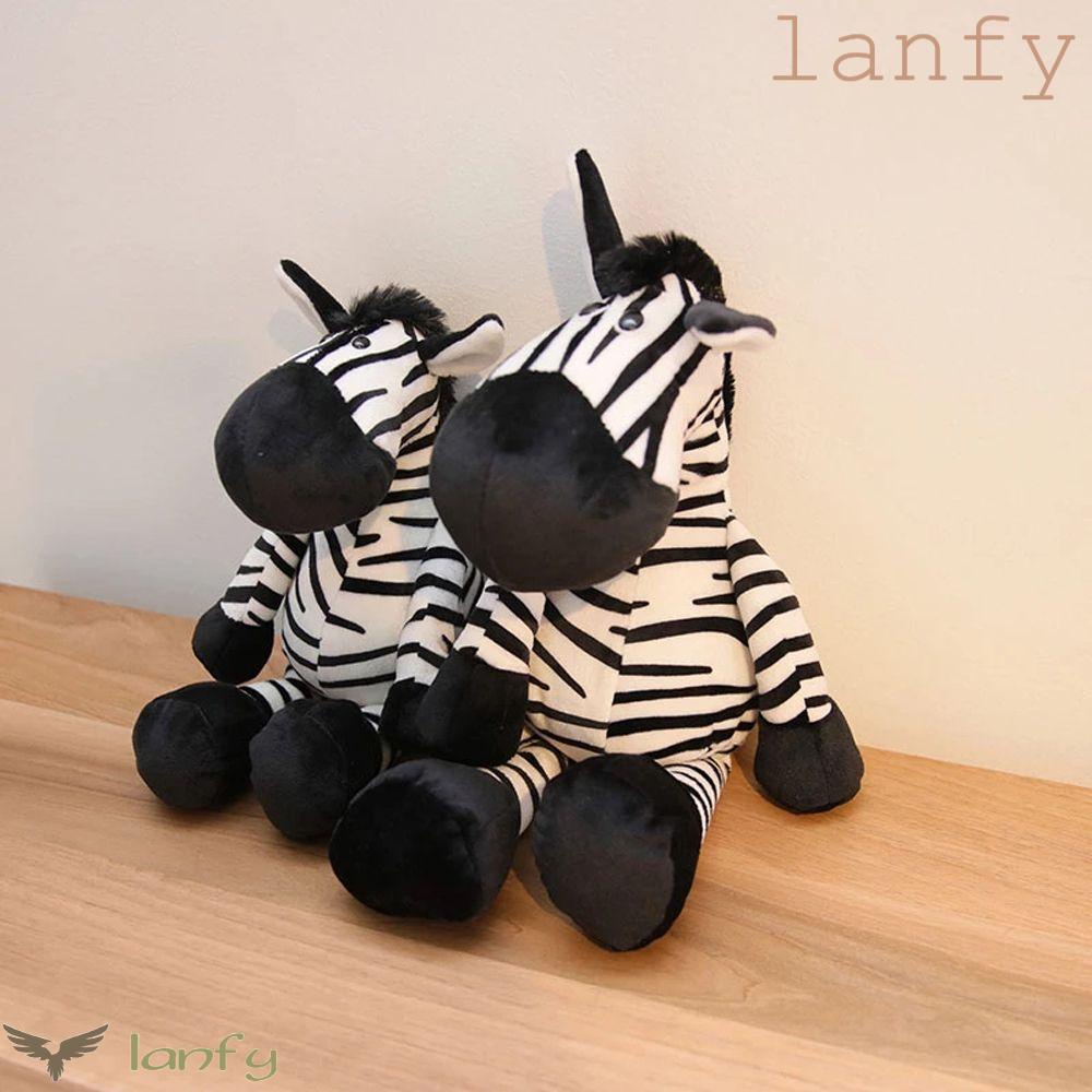 LANFY Đồ chơi nhồi bông Hình Động Vật Hoạt Hình Dễ Thương Cho Bé