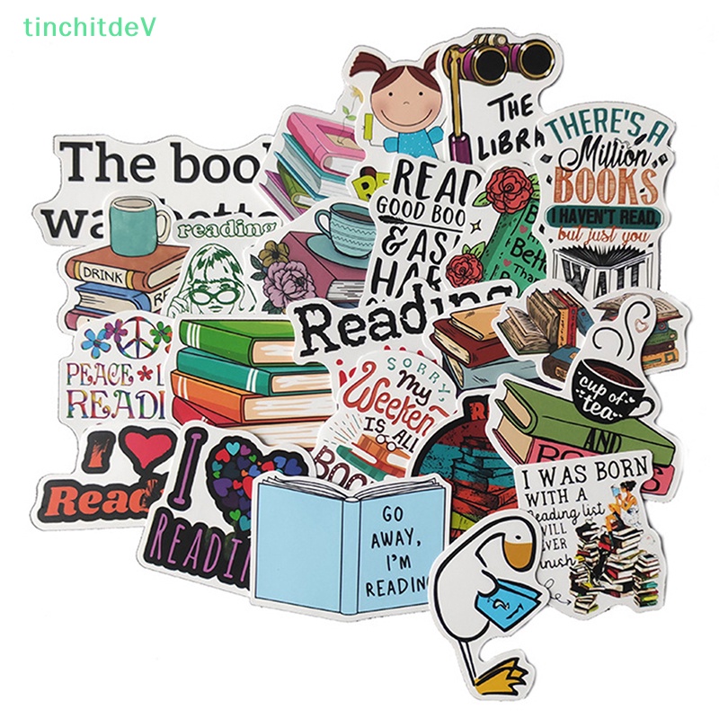 Bộ 50 Miếng Dán Trang Trí Điện Thoại / Máy Tính Bảng In Họa Tiết Graffiti Dễ Thương