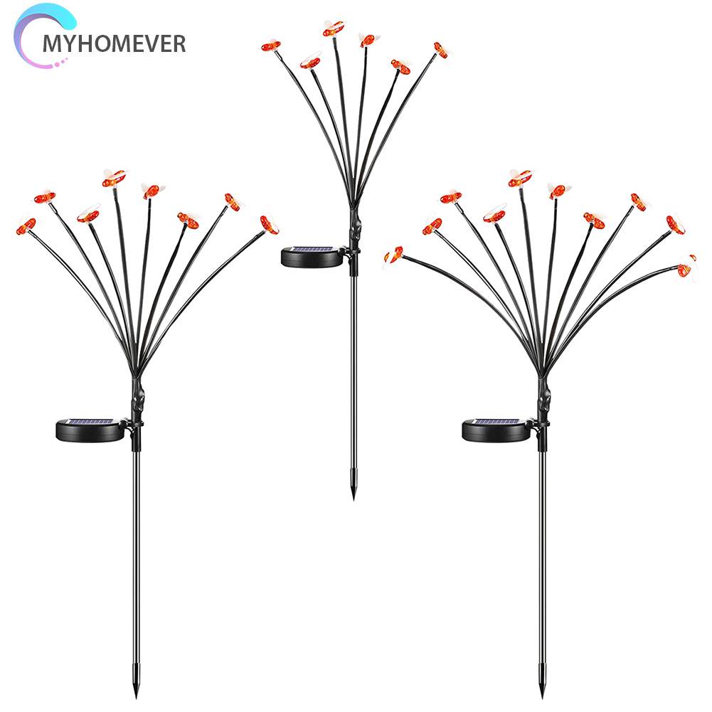 Dây Đèn Led 6 / 8 / 10 Bóng 8H Trang Trí Lối Đi Sân Vườn